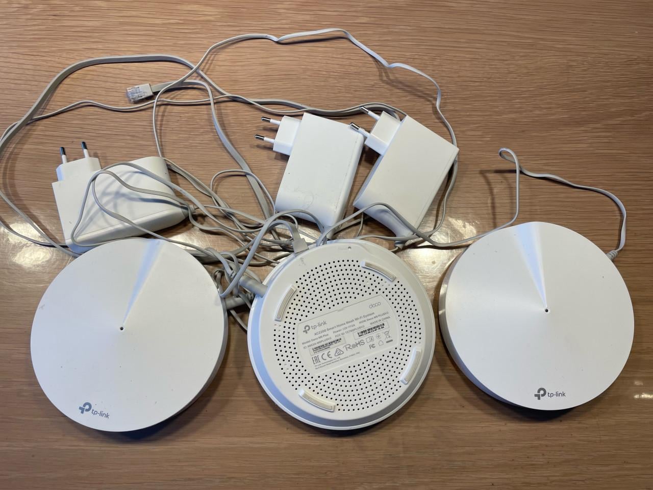 Deco M9 plus mesh router, 3 pack