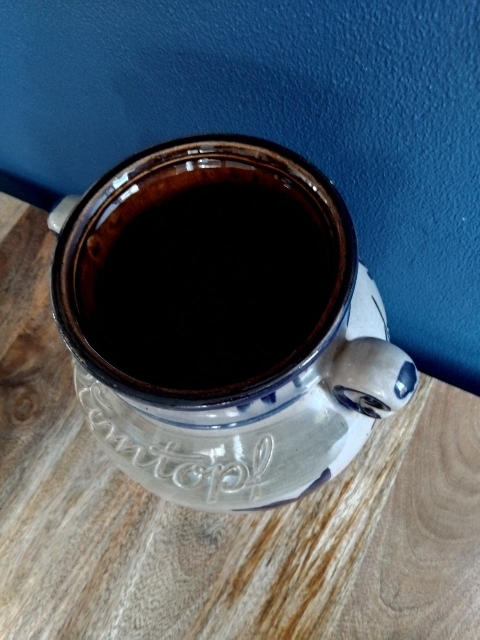 Vintage rumtopf / pot / vaas Jaren '60/'70