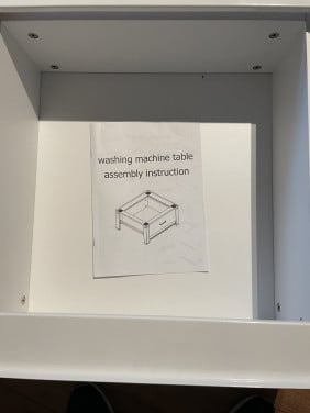 Wasmachine verhoger