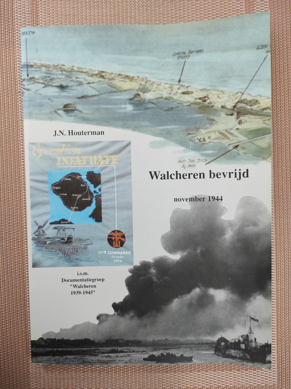 Walcheren bevrijd. November 1944. Van J.N. Houterman. ism