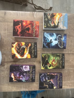 Harry potter boeken in het engels