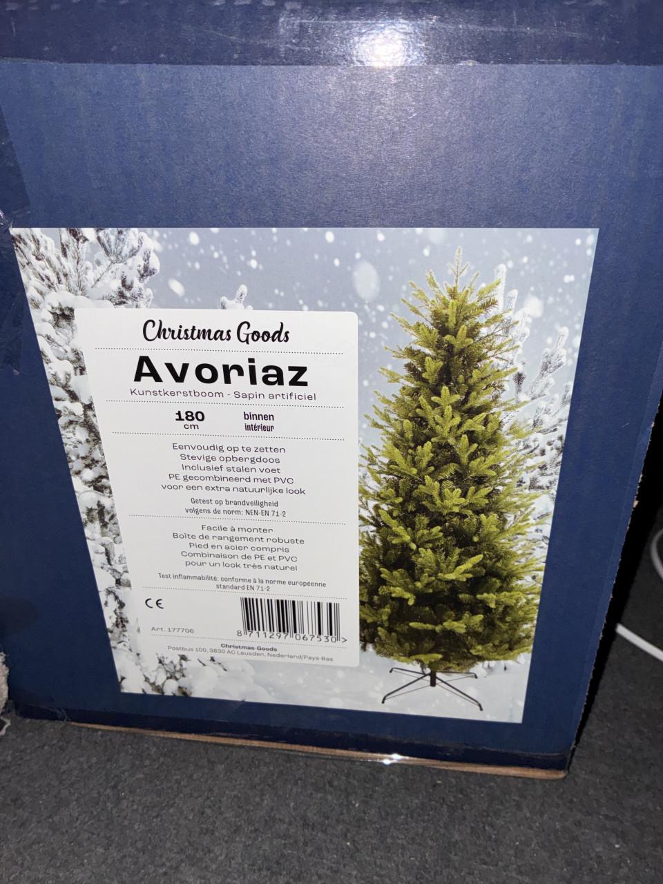 Kunst kerstboom