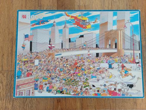 Puzzel Jan van Haasteren Marathon New York