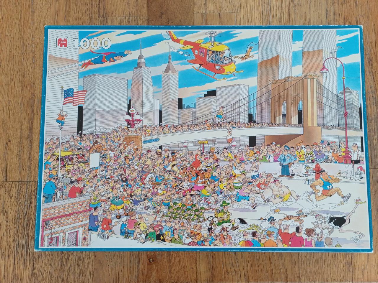 Puzzel Jan van Haasteren Marathon New York