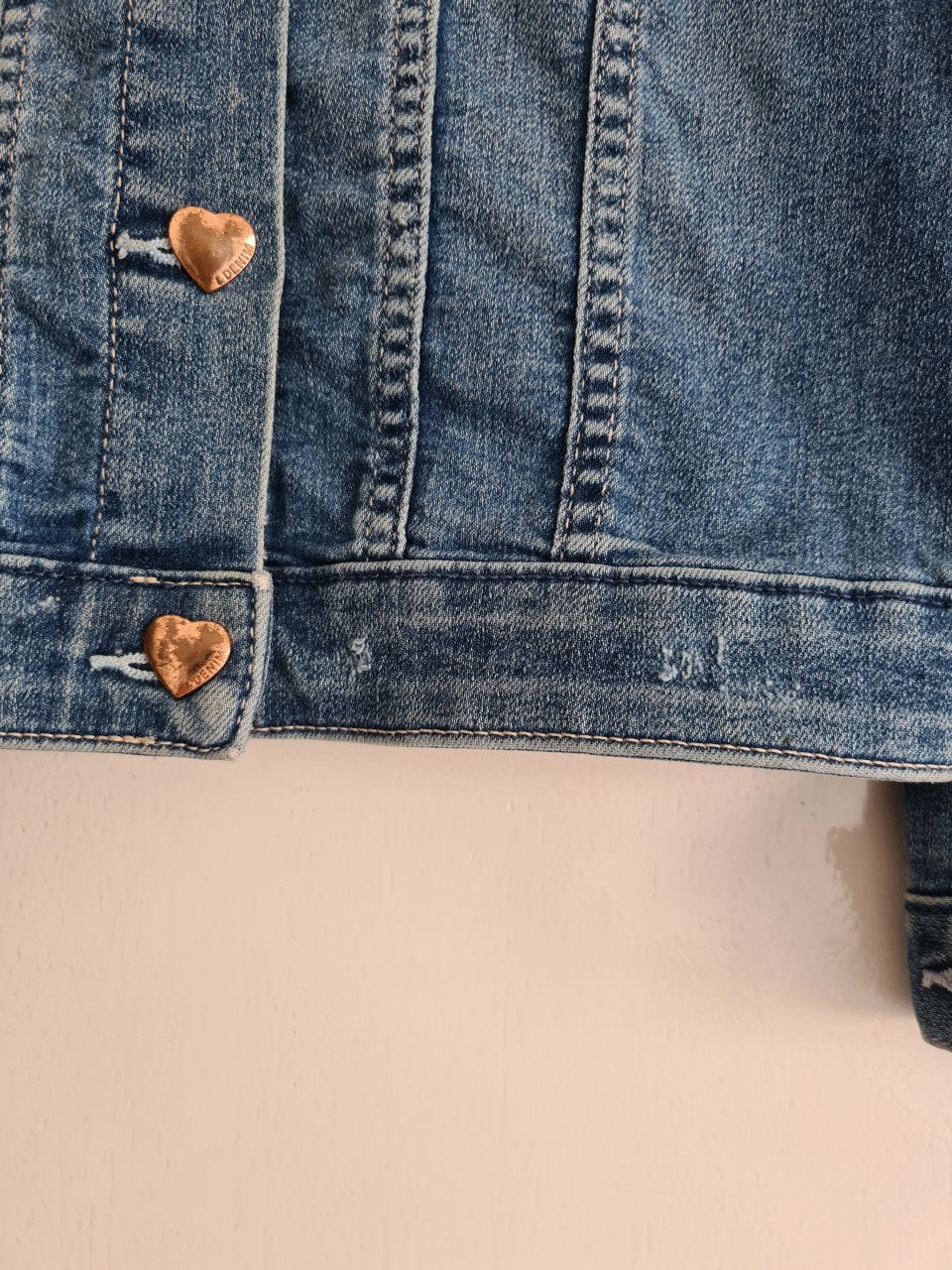 Vintage look spijkerjasje van H&M  Maat 122