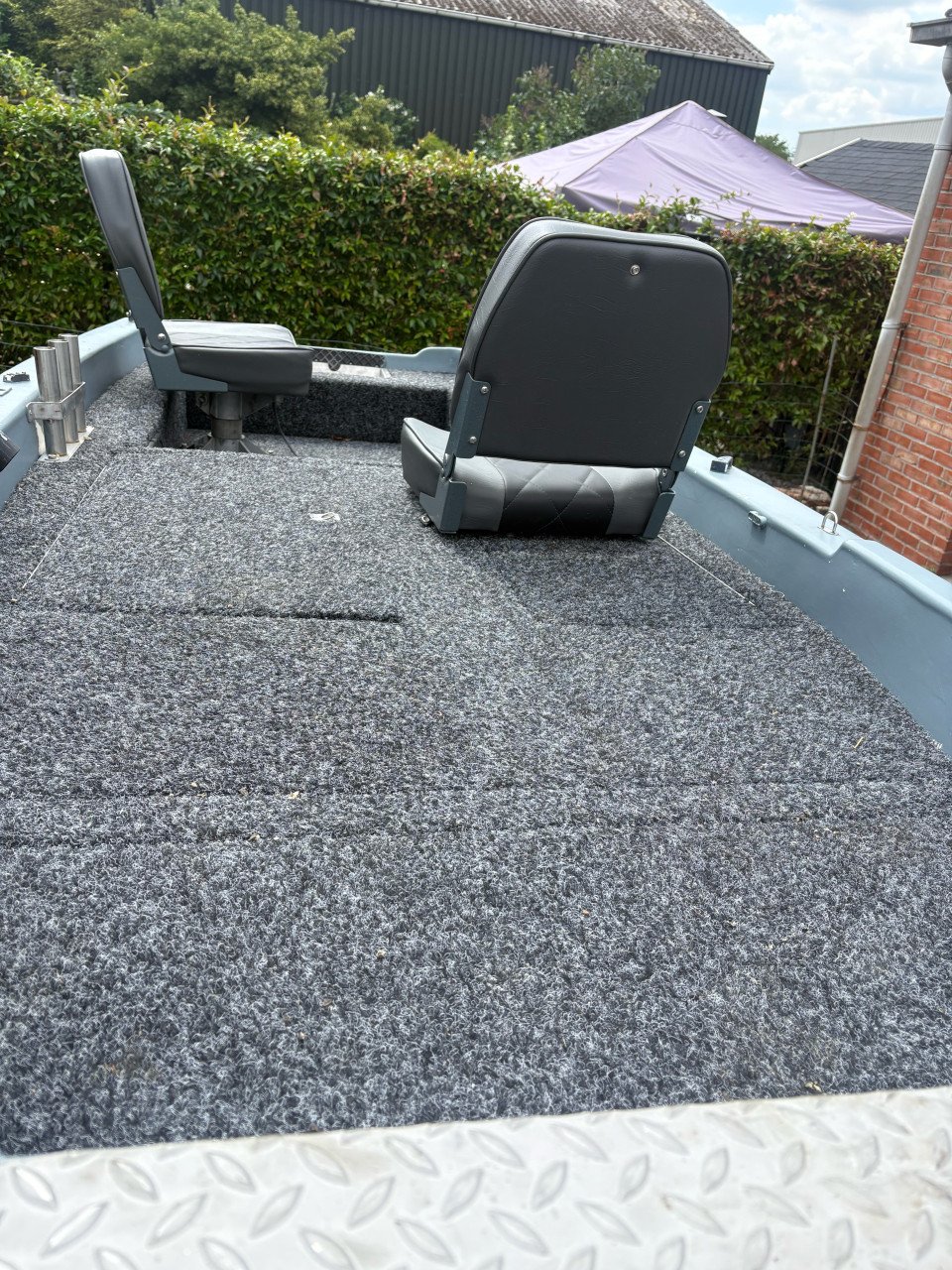 Leuk (roofvis )bootje  3.60m met trailer