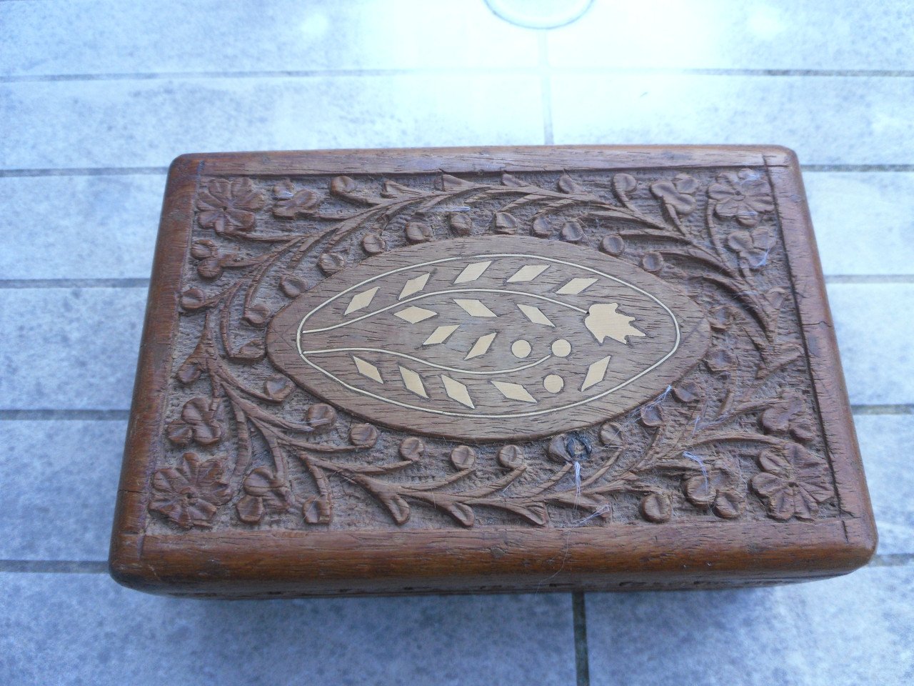 HOUTEN KISTJE 15 X 10 X 6 CM