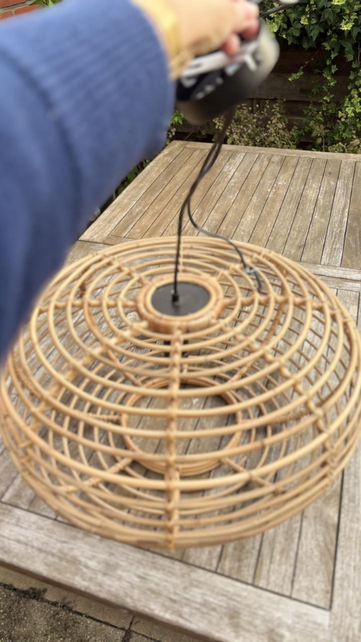 Rotan hanglamp
