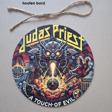 Judas Priest Houten Decoratiebord