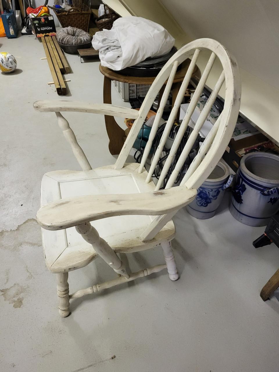 Stoel uit grootmoeders tijd