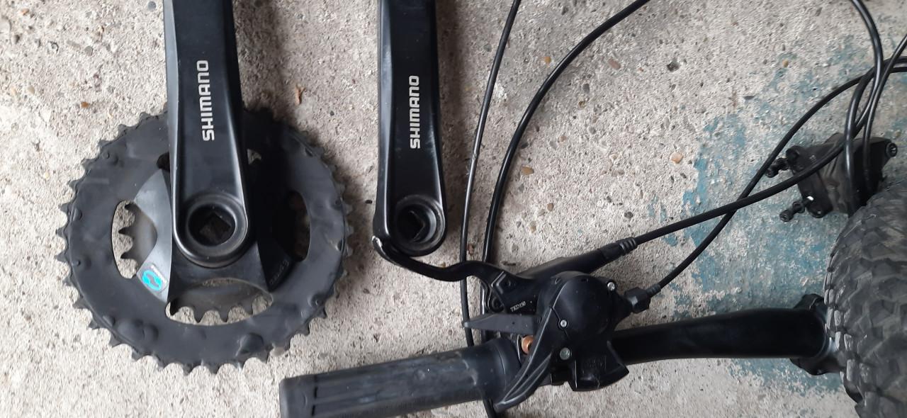 Onderdelen voor cube mtb 27.5 inch alles exclusief frame 2 a 3 jaar oud