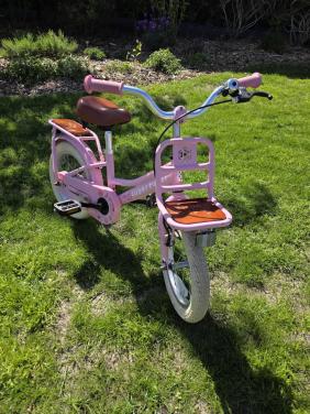 Roze kinderfiets 14 inch