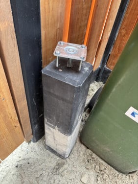 Betonpoer 15x15x60