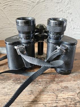 Vintage Hutschke Rathenow Genira 8x30 Verrekijker DDR Germany