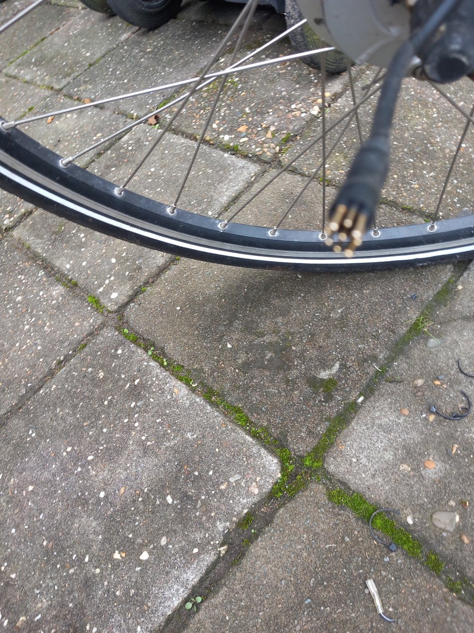 Ombouwset elektrische fiets