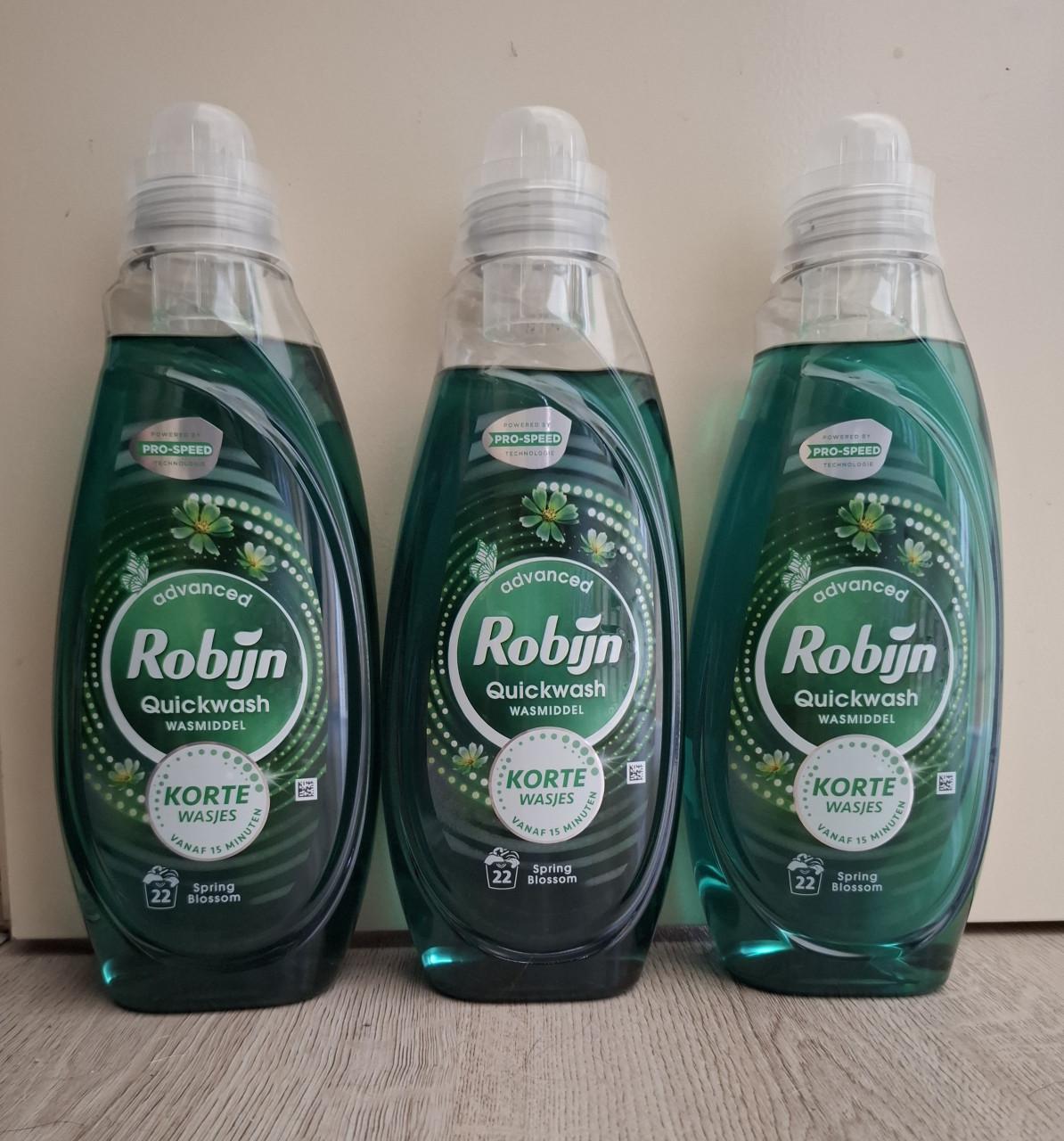 3 x nieuwe Robijn Quickwash