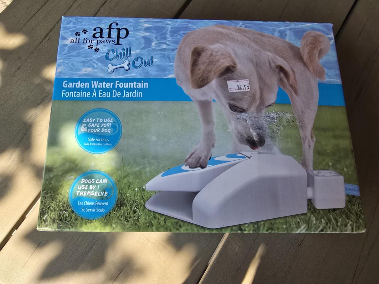 Water Fontein voor honden