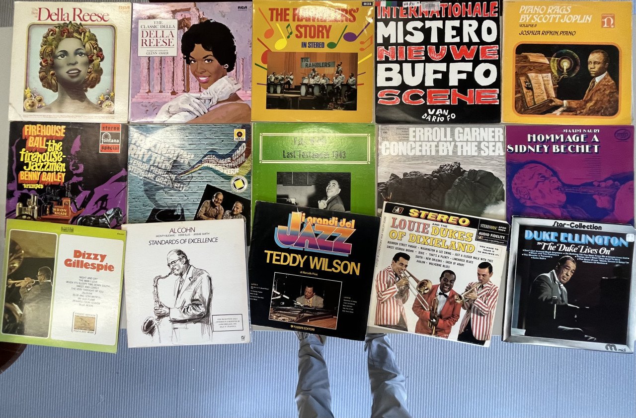 Jazz platen lp’s grammofoonplaten WIJ STOPPEN ERMEE