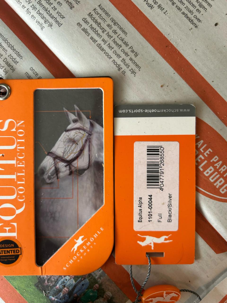 Schockemohle hoofdstel equites alpha zo goed als nieuw