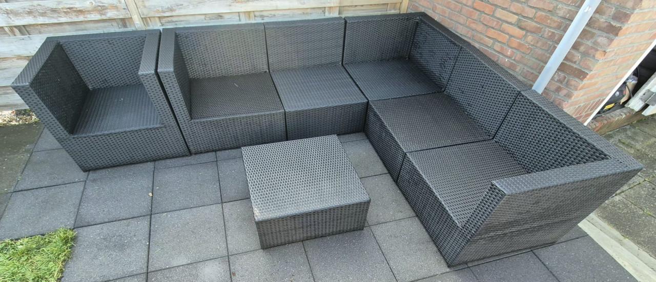 Compleet Loungeset 240 x 240 cm (Bezorging mogelijk )