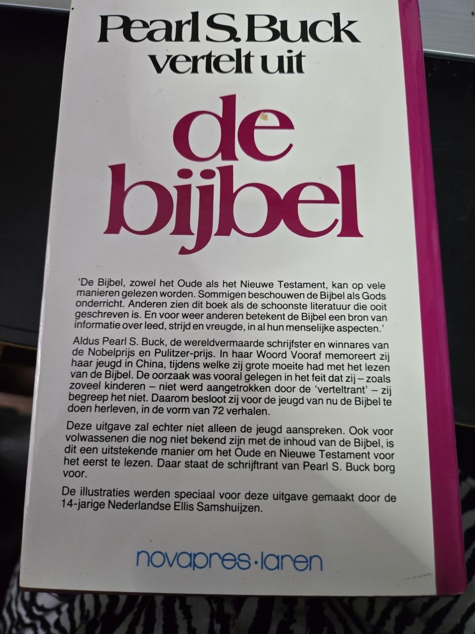 Boek Pearl S.Buck vertelt uit de Bijbel 1977 1e druk