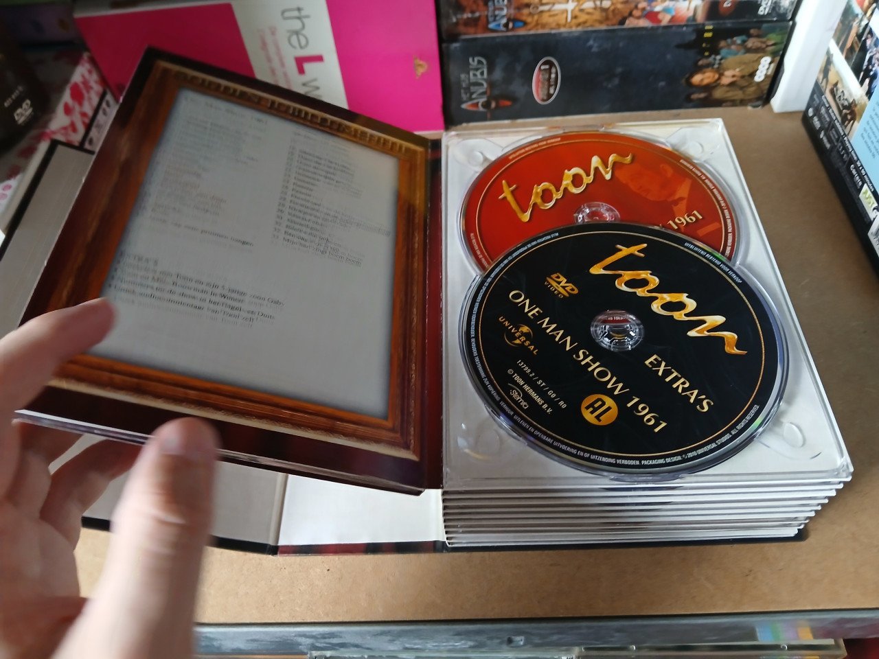 Toon Hermans one man shows gouden jubileumeditie dvd box