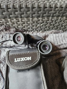 Kleine zgan krachtige rubberen LUXON verrekijker 8x 21...