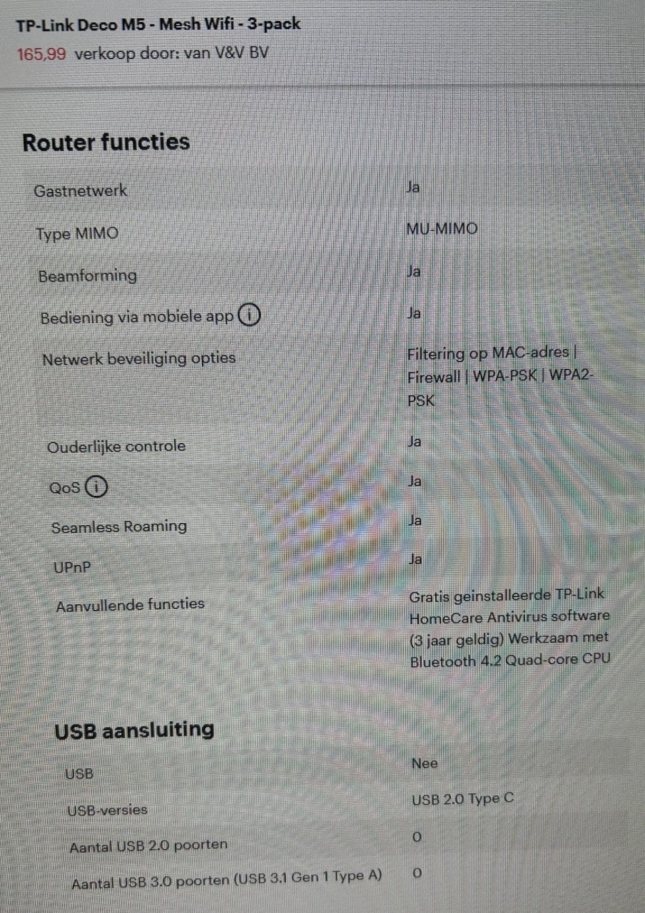 Wifiversterker set van 3