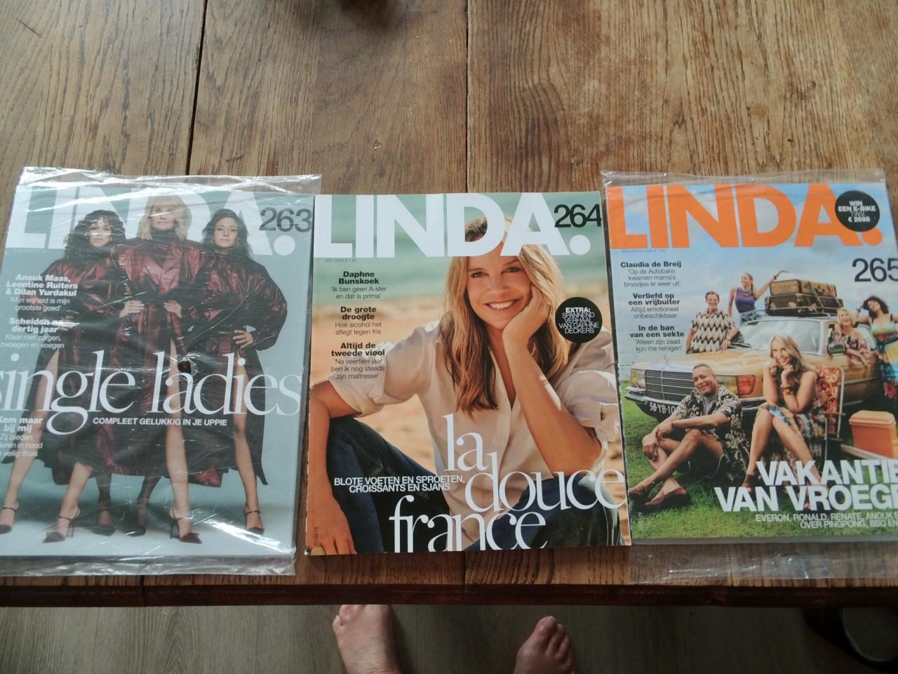 3 Linda's, juni-juli en augustus 2026.