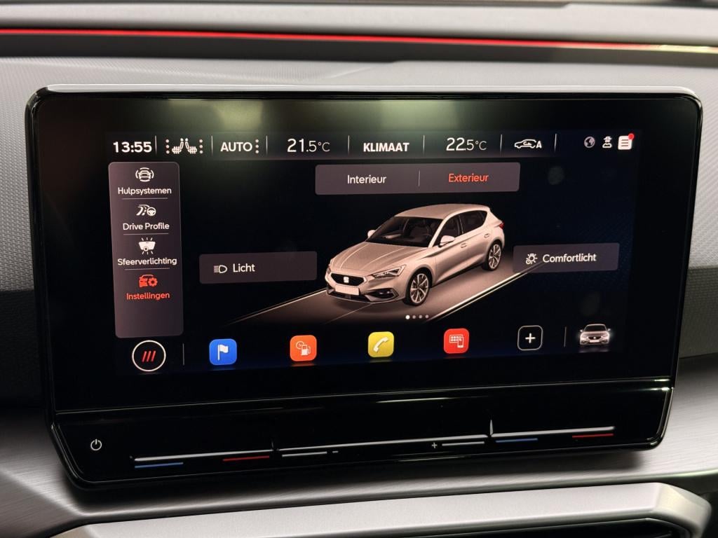 Seat Leon 1.5 etsi fr | acc | park assist | interieurverlichting | stoel/st