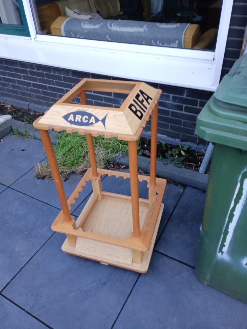 Hengelsteun Arca voor 24 hengels