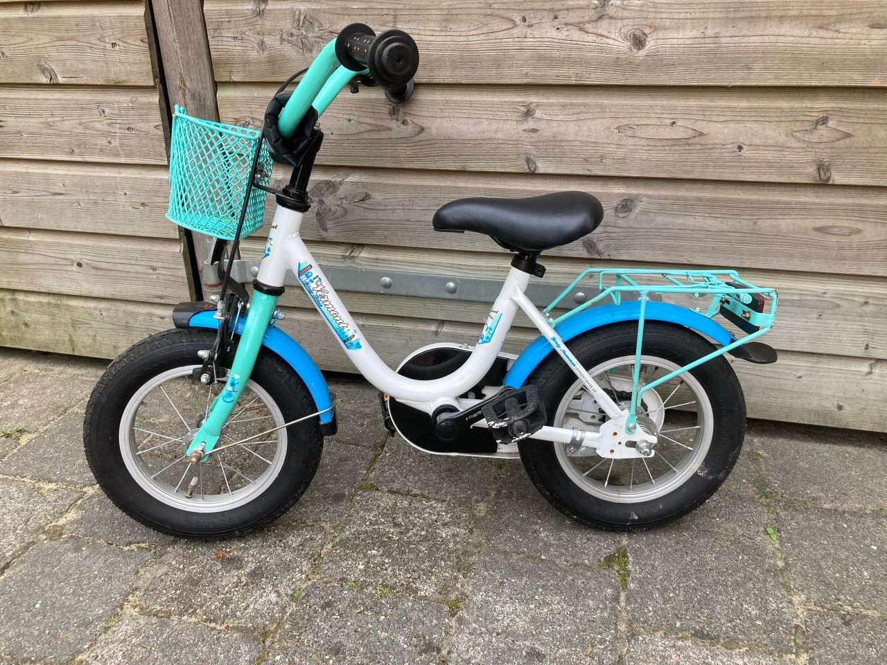 Kinderfiets 12,5 inch banden inclusief zijwieltjes
