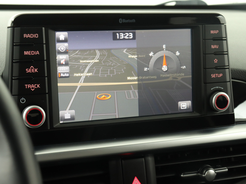 Kia Picanto 1.2 cvvt x-line | 1e eigenaar | leder | navigatie | climate con
