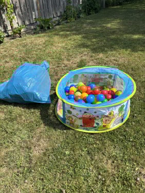 Bumba ballenbak + extra zak ballen