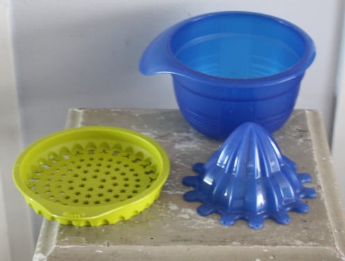 Tupperware Combiplus Kom 650 ml. Citruspers en Rasp