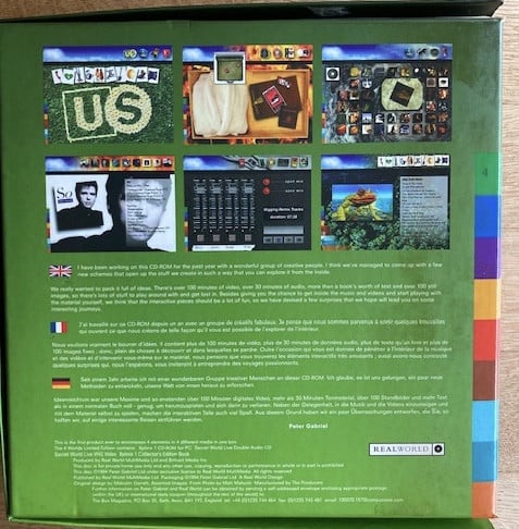 Video/CD's Peter Gabriel's 'Secret World'