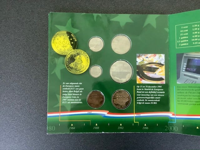 Nederland, De Laatste Gulden Set 2001.