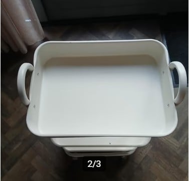 Witte trolley
