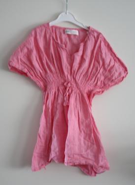 Roze jurk maat 104