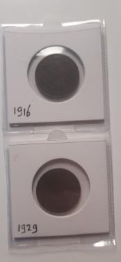 2.5 cent wilhelmina 2 stuks