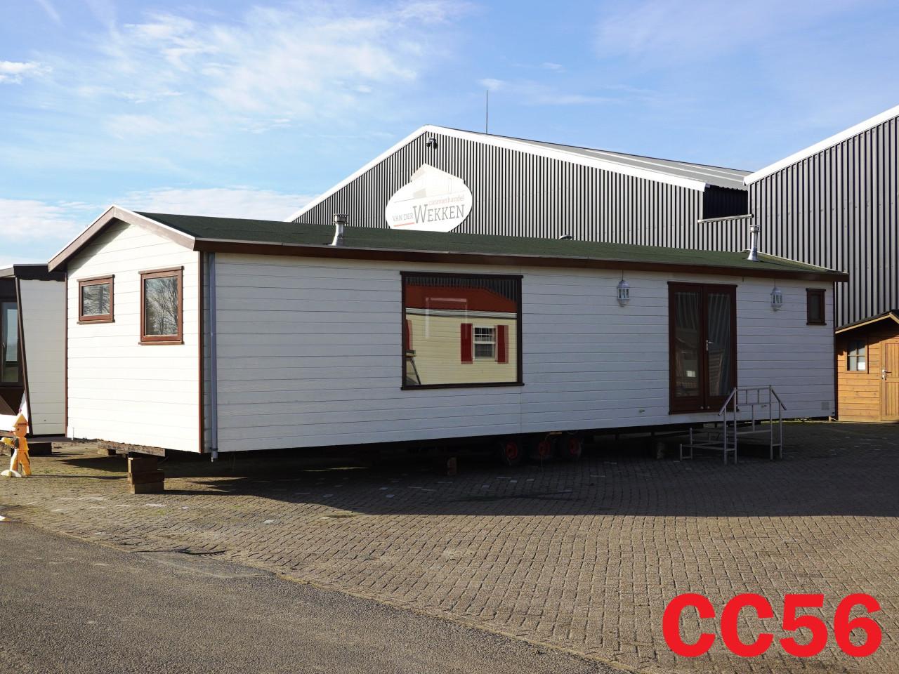 Diverse modellen chalets en stacaravans met 3 slaapkamers