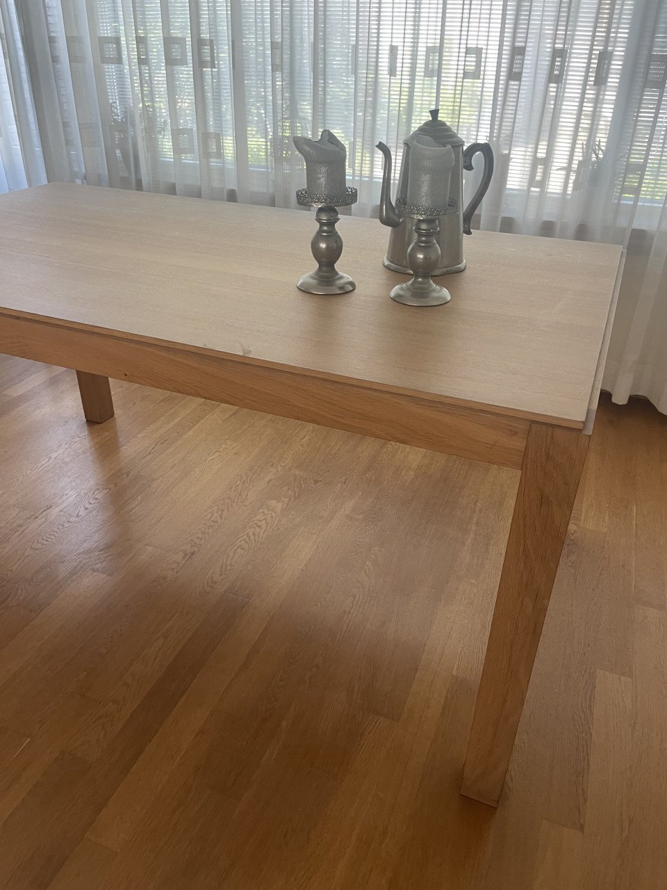 Eiken tafel 90x160