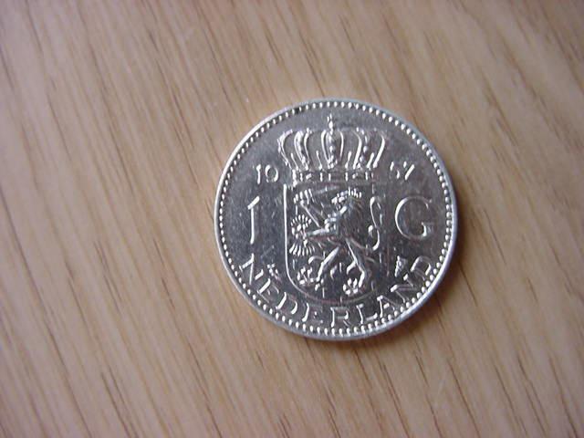 Gulden 1957 Zilver