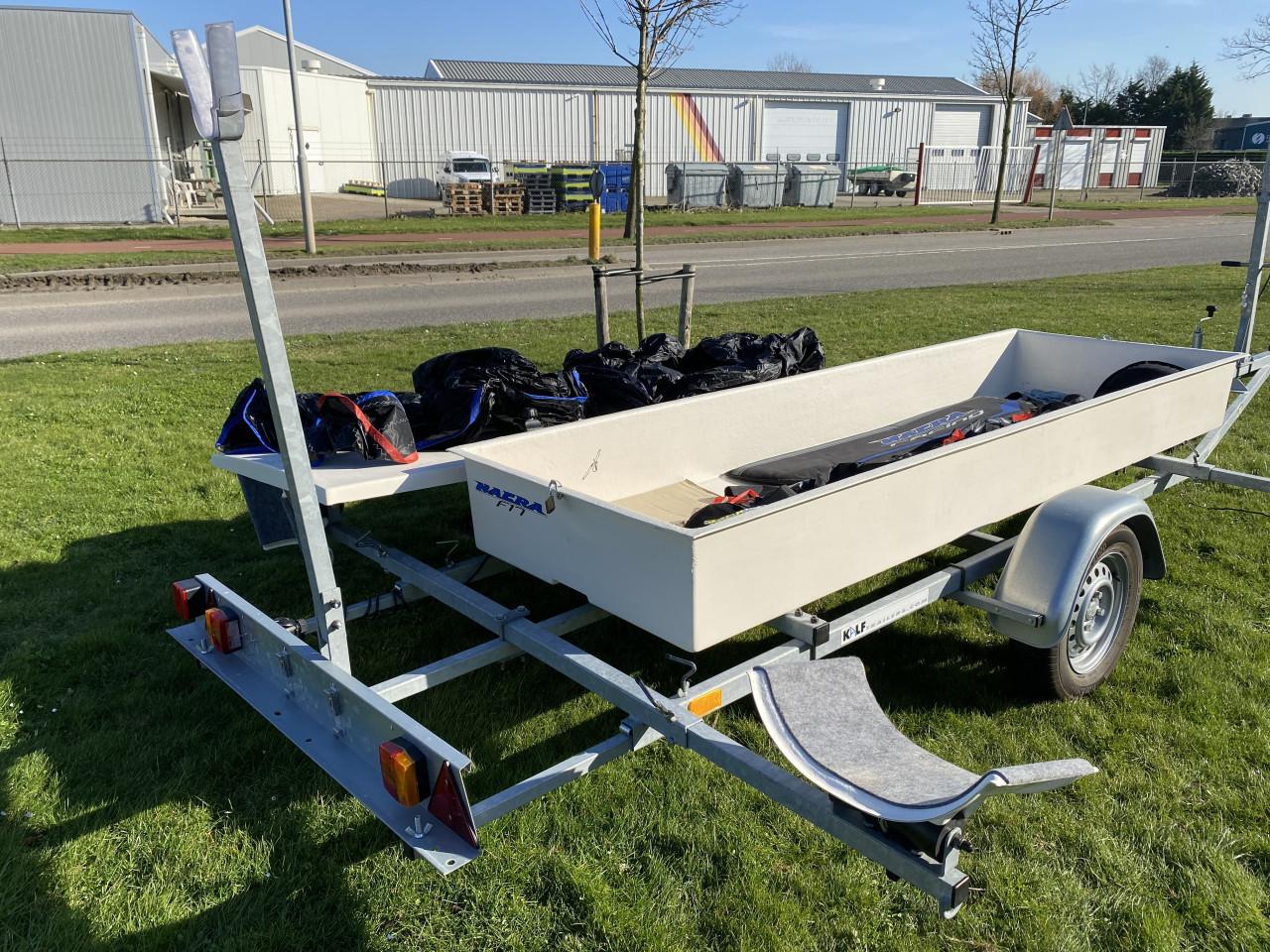 Nacra F17, compleet & zgan want maar 10x gebruikt