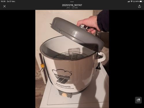 Weck ketel met potten