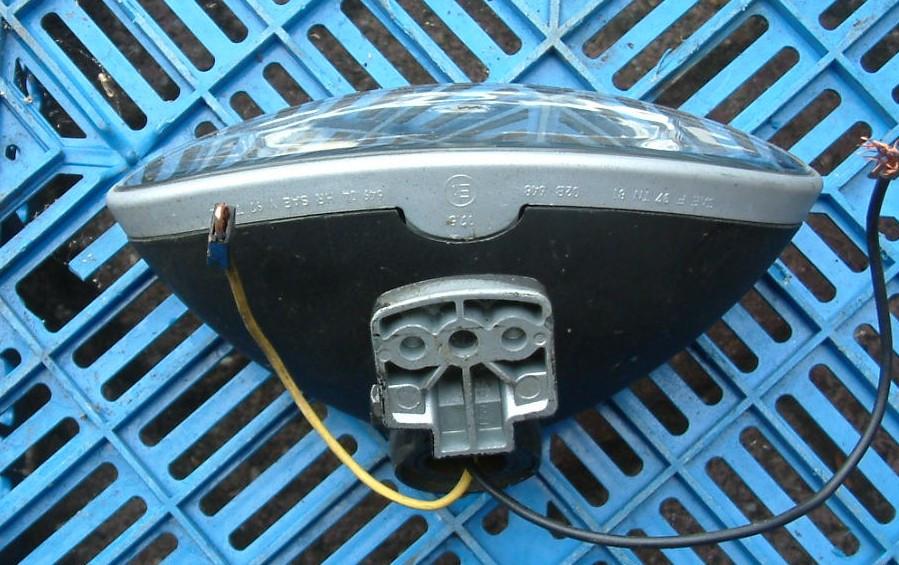 Koplamp modern en knipperlichten  led en lamp  doosje vol