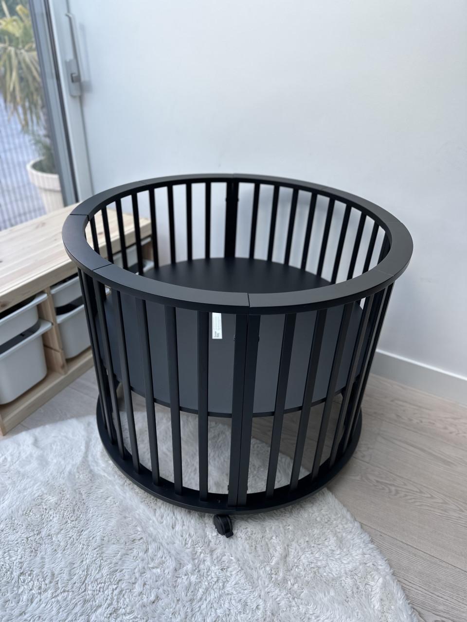 Europe Baby Ronde Box - Mat Zwart