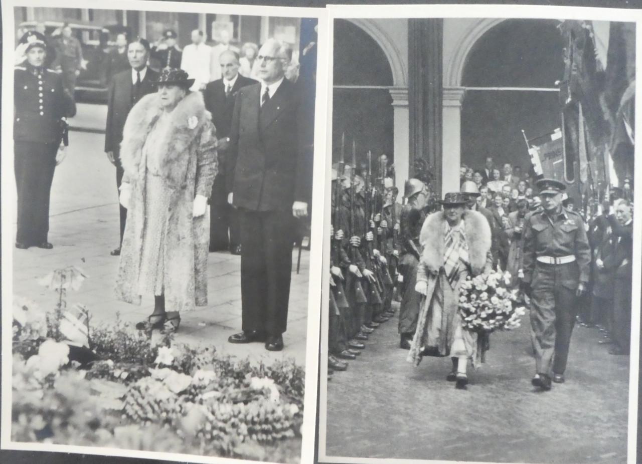 WILHELMINA, 12 foto’s Koninklijk Huis, periode t/m 1945