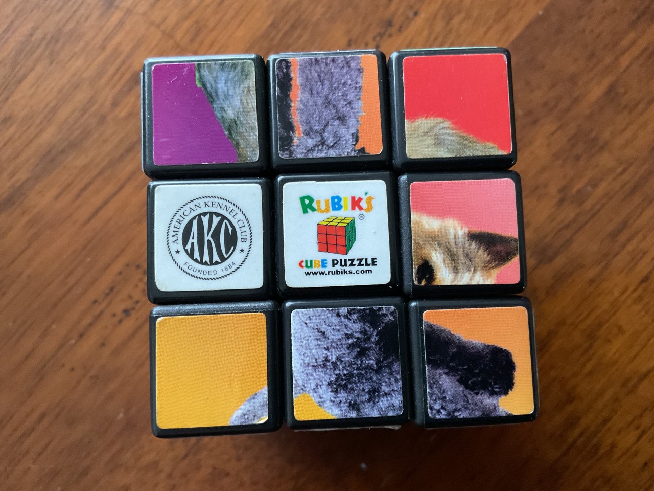 Rubik’s cube Puzzle. + boekje De Hongaarse Kubus.