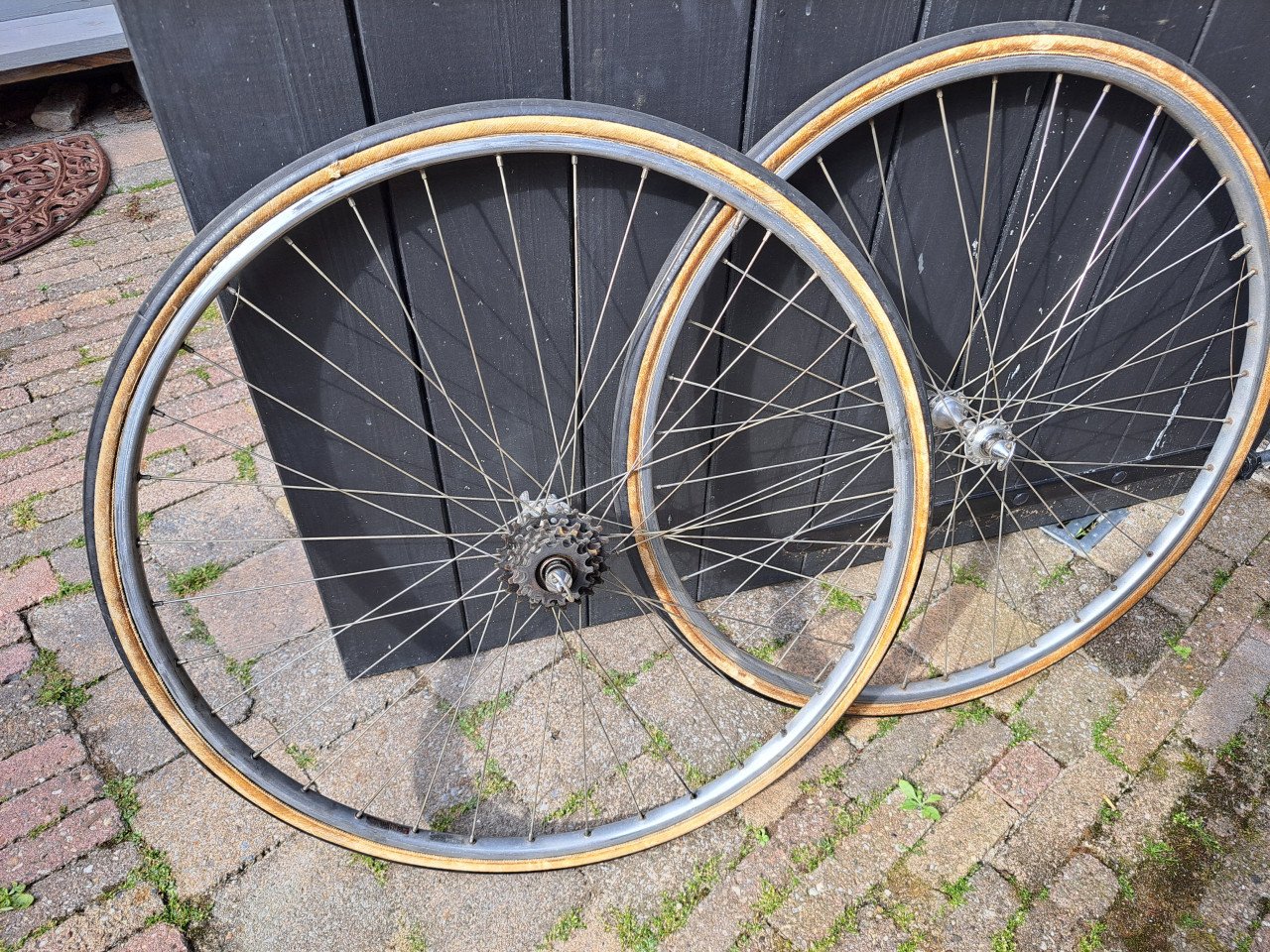 Fietswielen set Campagnolo 1960/1970